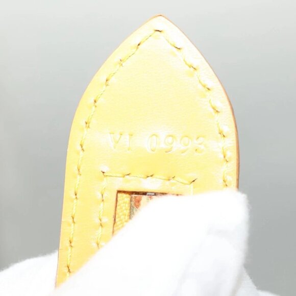 LOUIS VUITTON Epi Saint Jacques Hand Bag Yellow M52279 LV Auth 117860 - Picture 3 of 15
